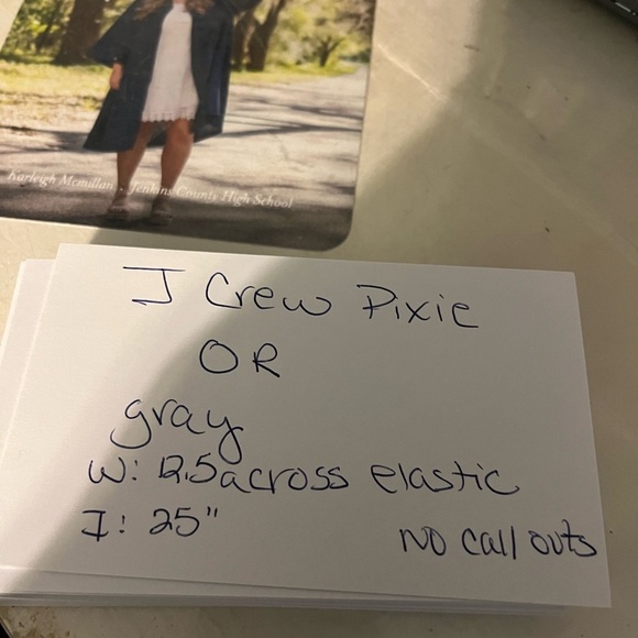 Dark Gray Pixie pant - Picture 8 of 8